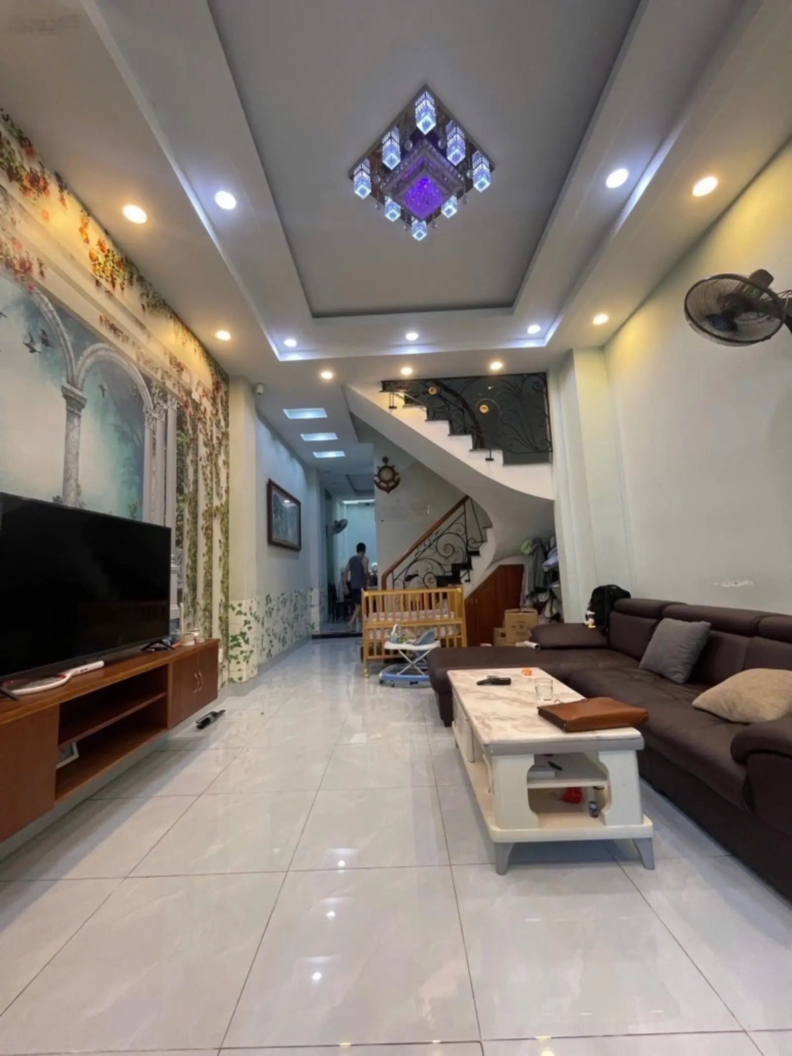 Bán nhanh nhà mặt đường gò xoài 4x12m 1 trệt 2 lầu giá giảm chỉ còn 4,9 tỷ