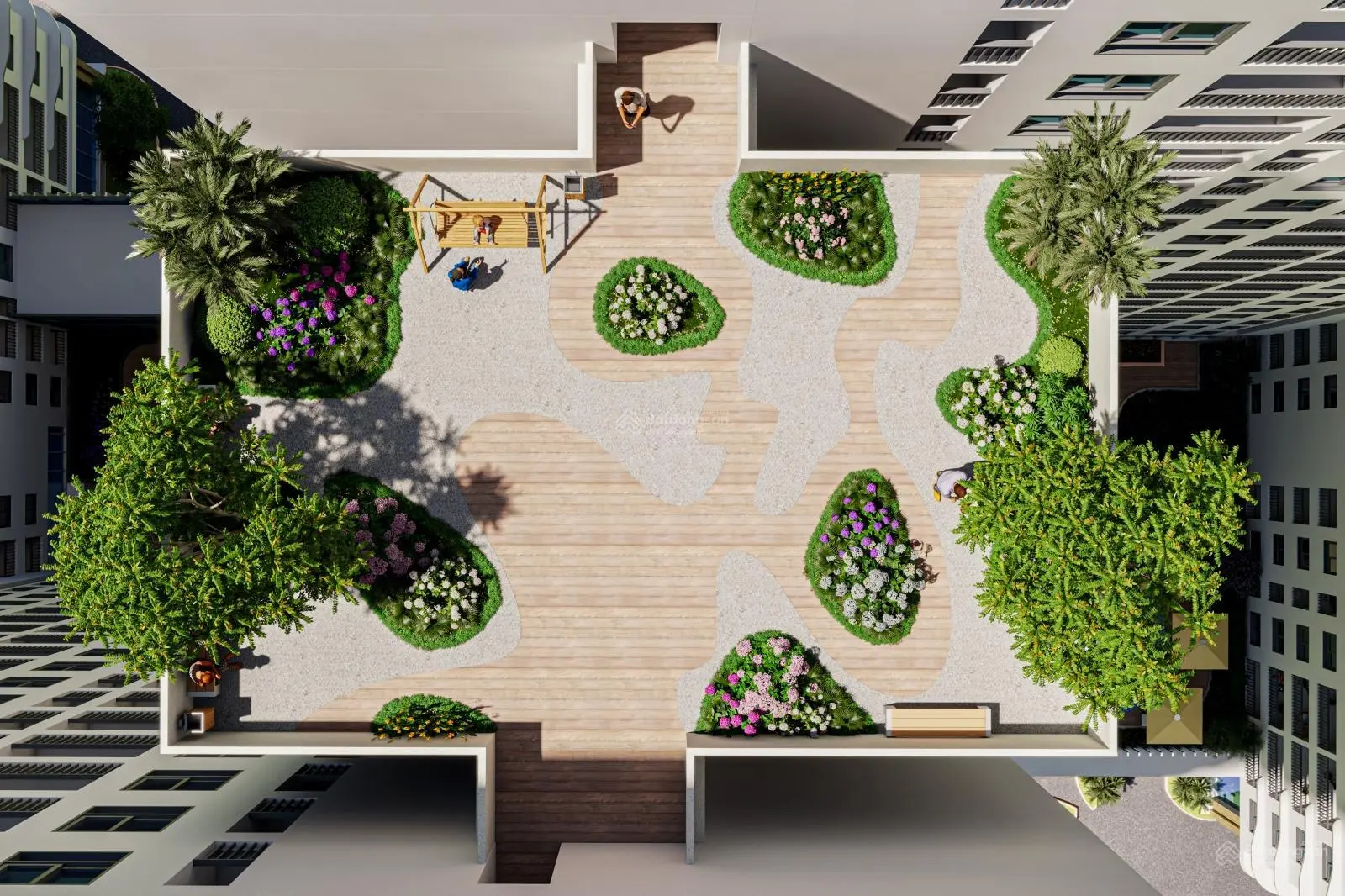 Thủ phủ công nghiệp 700 nghìn dân Vsip, Aeon Mall căn 2PN 55m2 Ben Hill Bình Dương-Tiền thuê Khủng