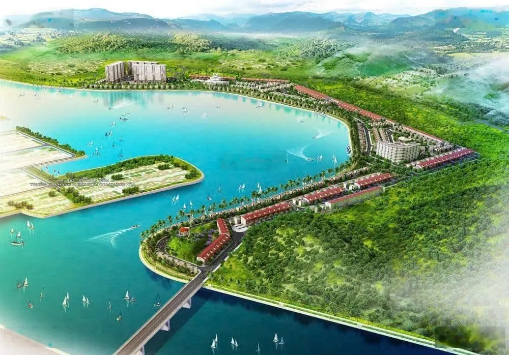 Bán đất BT - KĐT Ven Sông Tắc - Nha Trang - View Sông - Nhìn sang trung tâm hành chính tỉnh mới