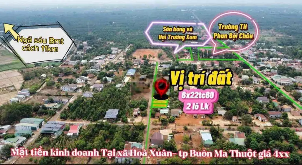 BÁN GIÁ TỐT 3 ngày đất hoà xuân