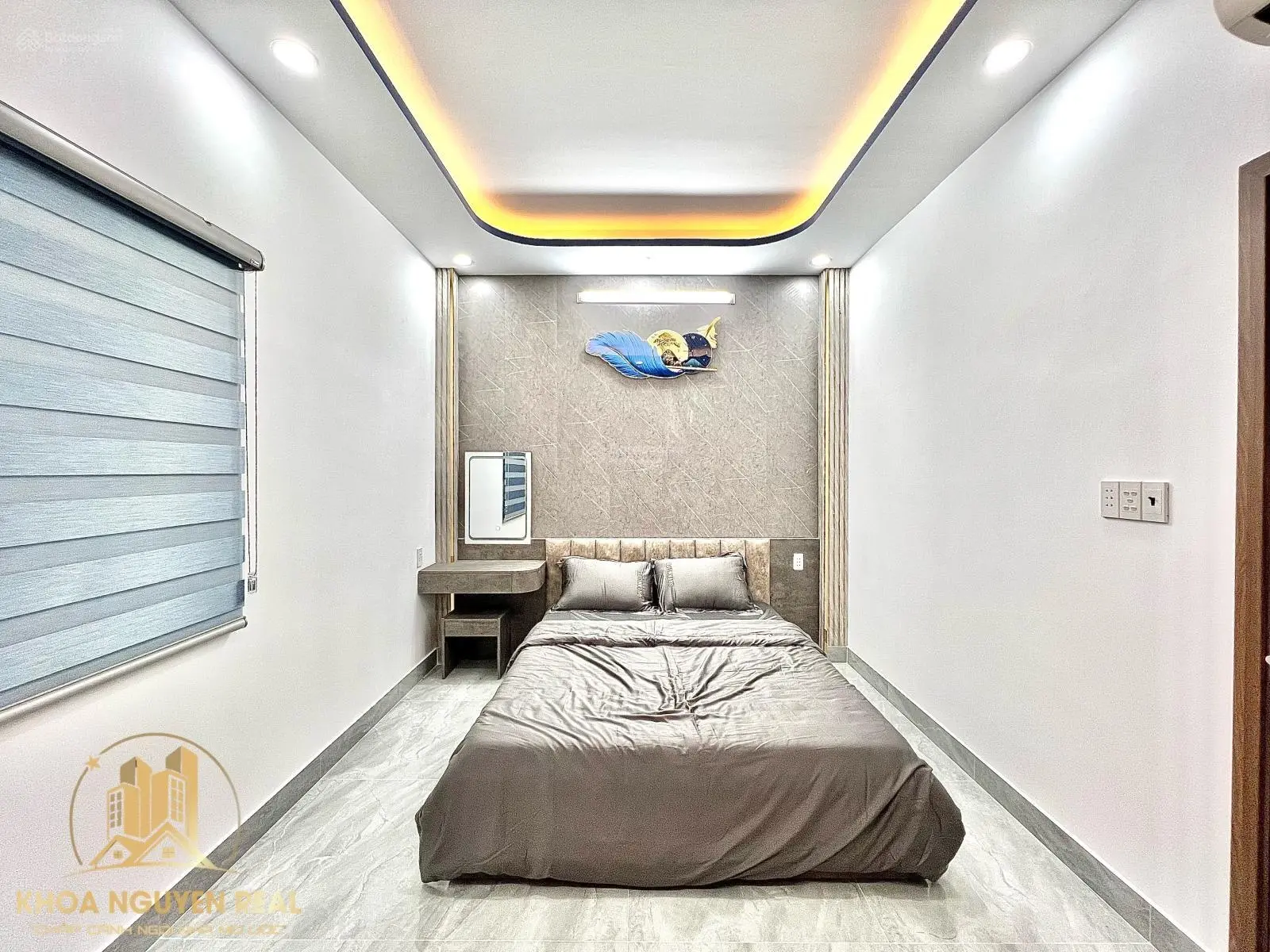 Mẫu nhà hiện đại 2025 - thiết kế lửng ngược - full nội thất cao cấp - KDC Sài Gòn Mới, Nhà Bè