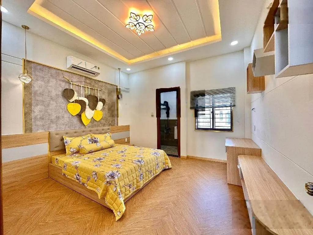 Nhà Tân Bình 4 tầng 5 pn đẹp long lanh, xe hơi ngủ trong nhà, nội thất cao cấp