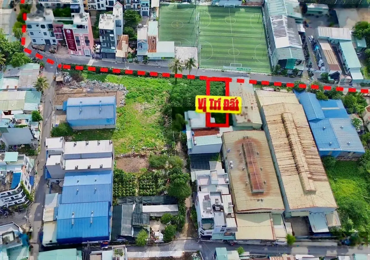 Bán Đất Mặt tiền hẻm 105 Vườn Lài, An Phú Đông, Quận 12, TP