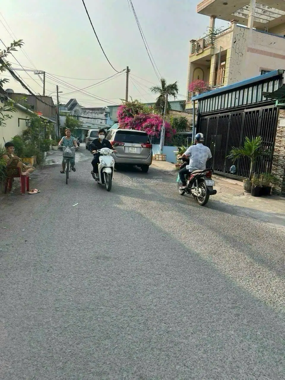 Bán đất 5.5x17m, mặt tiền nhựa 7m, đường Tô Ký vô 199m, gần ngã 3 Bầu xã Thới Tam Thôn