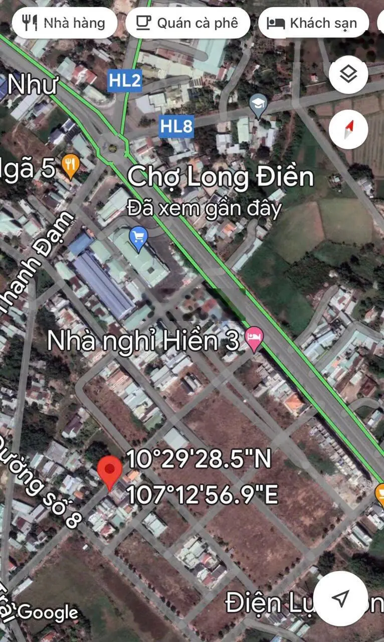 Anh họ gửi bán lô đất đường số 9, thị trấn Long Điền, Huyện Long Điền