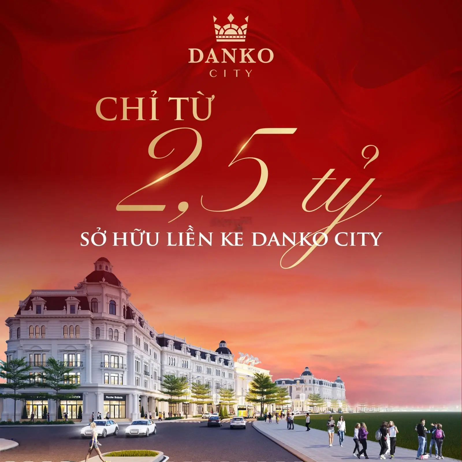 Không thể bỏ lỡ! Siêu chính sách chưa từng có tại Danko City - mua nhà tặng xe