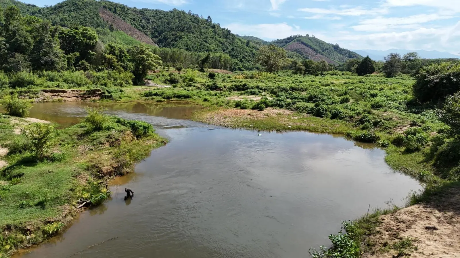 Bán 7.000m2 view đẹp gần sông làm nhà vườn xã Khánh Phú, Khánh Vĩnh giá rẻ LH 0788 558 ***