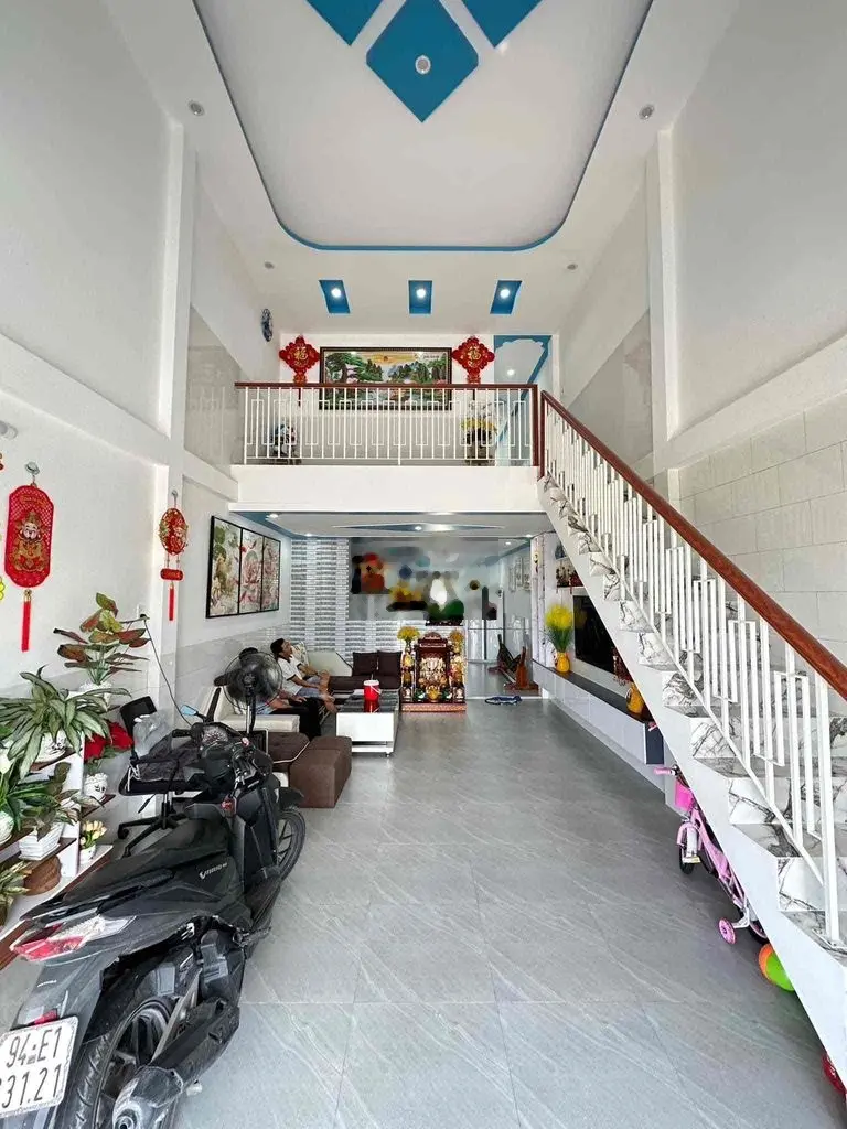 NHÀ 1 TRỆT 1 LỮNG. ĐS 5, KDC TRÀNG AN P7 BL