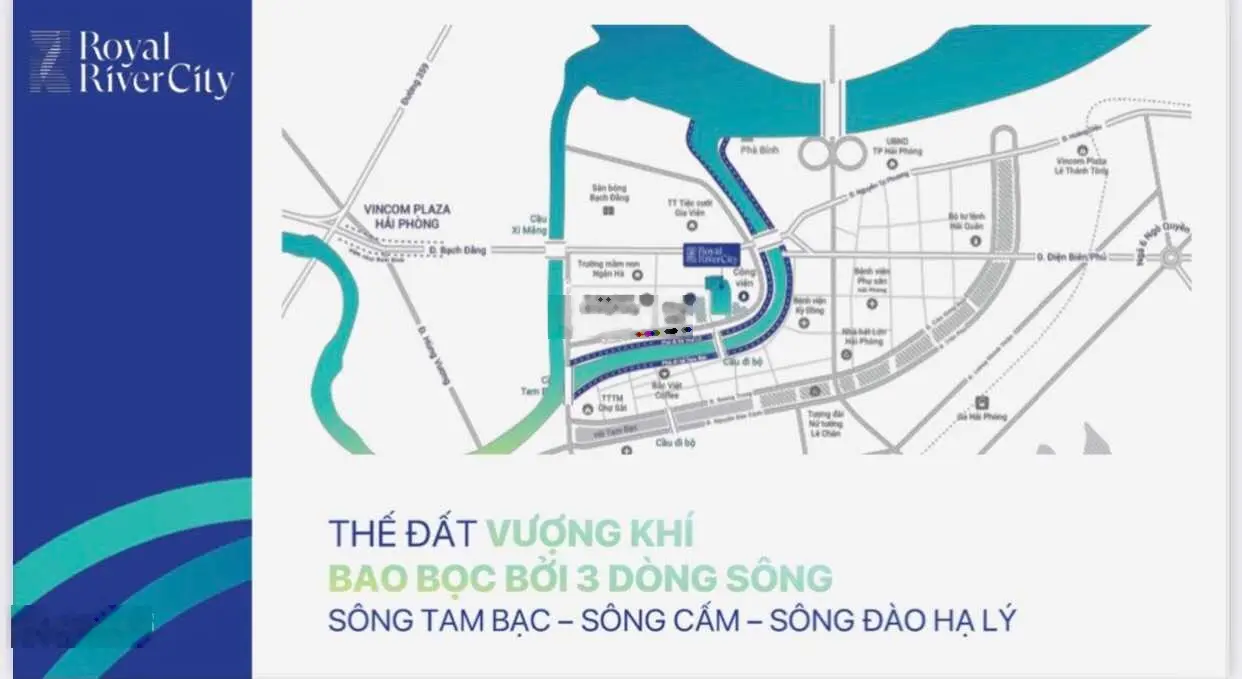 Royal River City - thanh toán 50% sở hữu ngay nhà phố liền kề 5 tầng vị trí đắt giá hiếm có