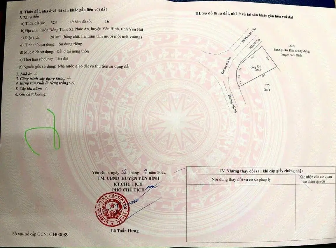 Bán trang trại, khu nghỉ dưỡng tại Phúc An, Yên Bình, Yên Bái, 8,5 tỷ, 699m2