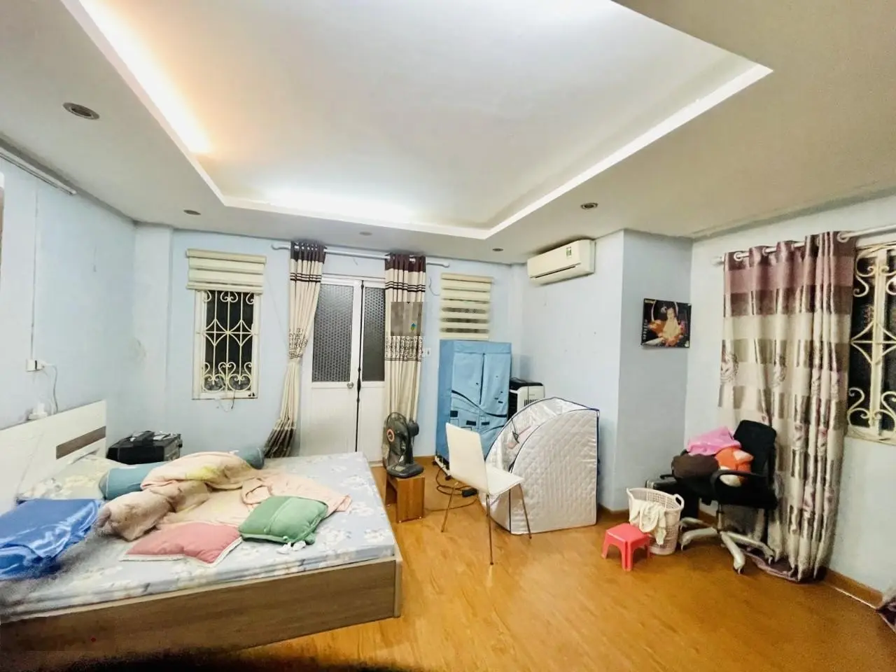 Nhà 113m2 mặt tiền 10m gồm 2 căn 5 tầng dân xây sừng sững tại Thanh Xuân,oto vào nhà,3 thoáng,28 tỷ