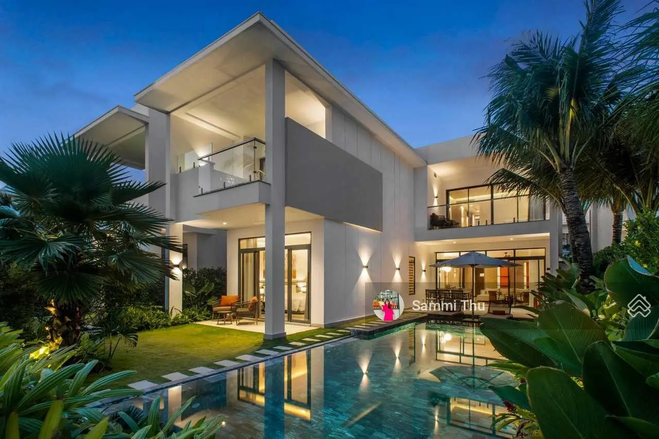 Hot - Biệt thự mặt tiền biển 3PN 390m2 giá tốt nhất Hồ Tràm - đã hoạt động - 5 sao Banyan Tree