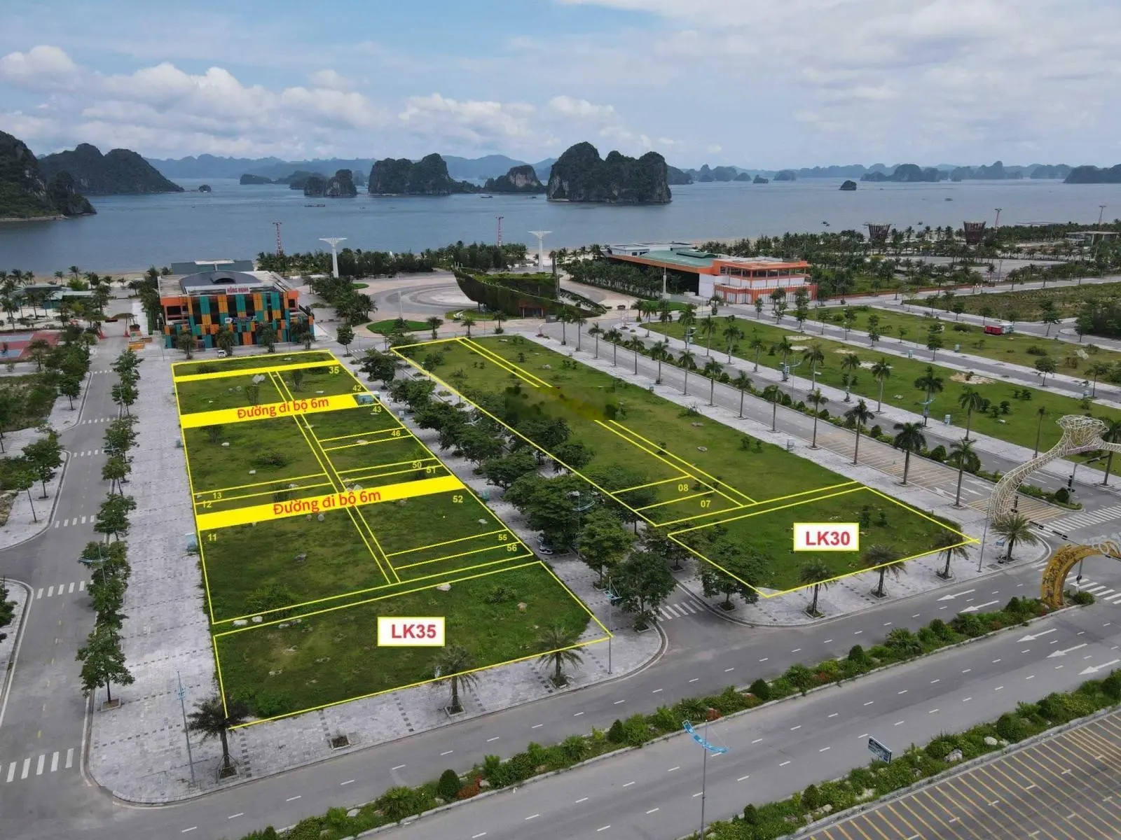 Đất trục thông biển, view quảng trường biển, cạnh nhà hàng 5 sao, DT 87,5m2,sổ đỏ, giá 3,6 tỷ
