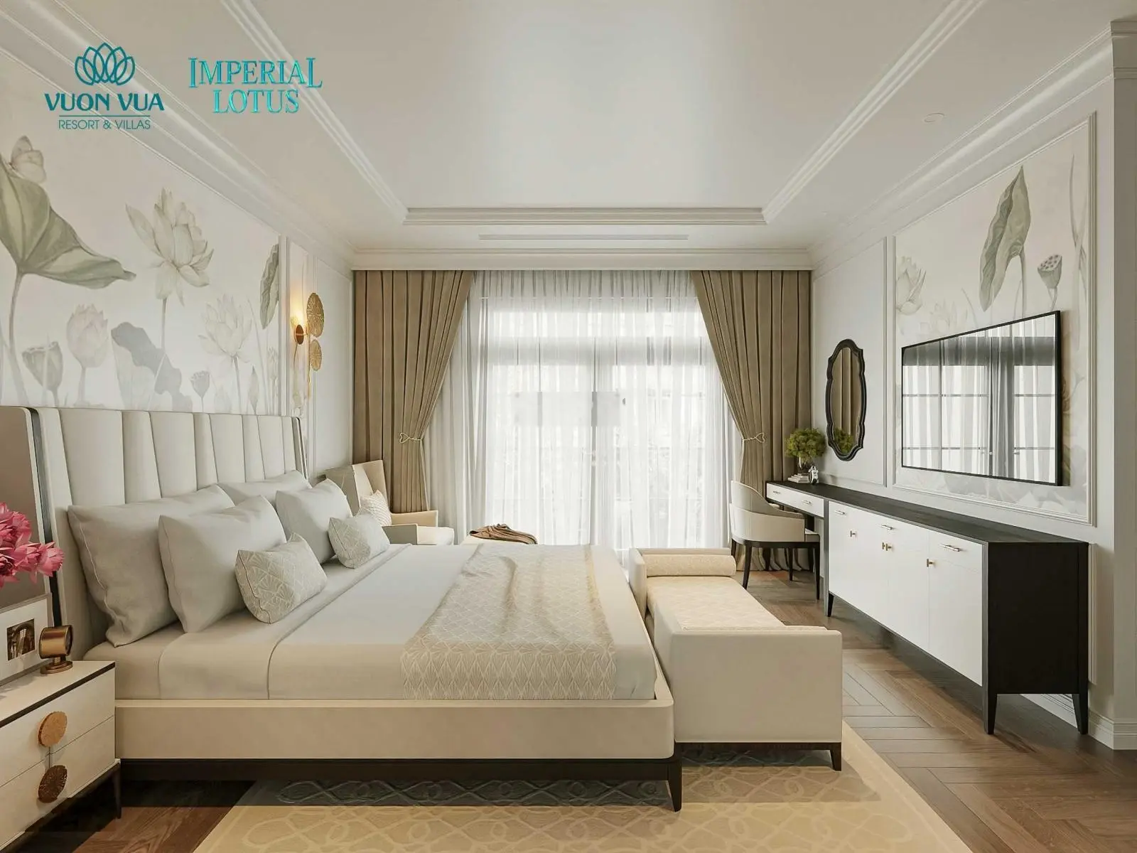 Trực tiếp CĐT Vườn Vua-mở bán biệt thự Imperial Lotus 6,3 tỷ 350m2 CK 17% ưu đãi 1,3 tỷ chỉ 5,4 tỷ