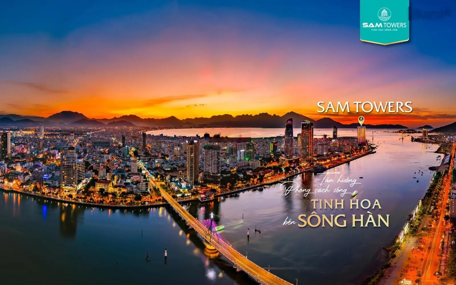 Sở hữu căn hộ 2pn sam towers view sông hàn đà nẵng, nhận nhà ngay chỉ với 4,x tỷ