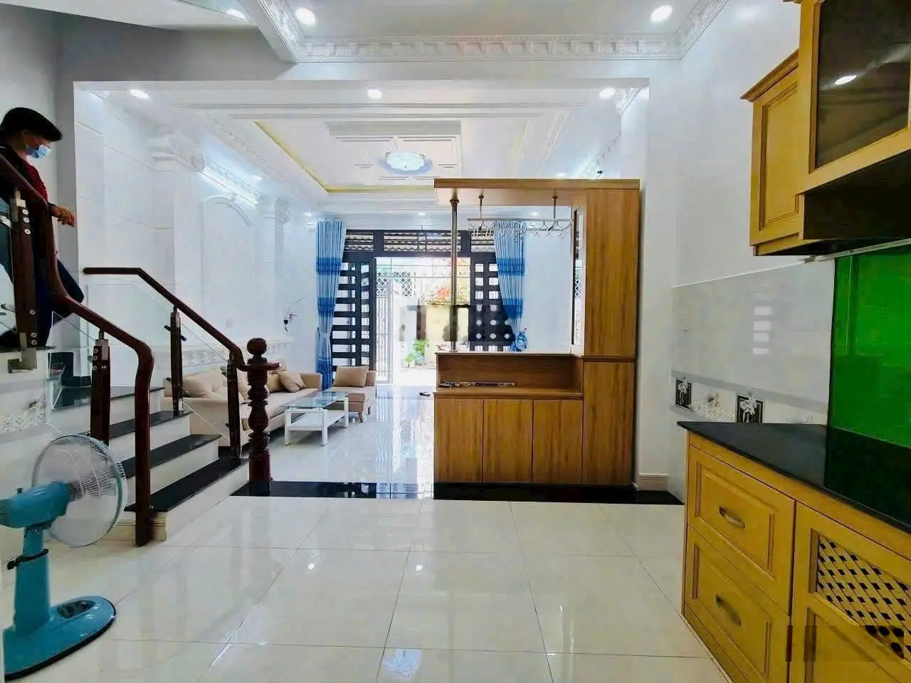 Bán nhà hẻm xe hơi 6m 2177 Huỳnh Tấn Phát, TT Nhà Bè. DT 5x10m 3 tầng. Giá 4.99 tỷ