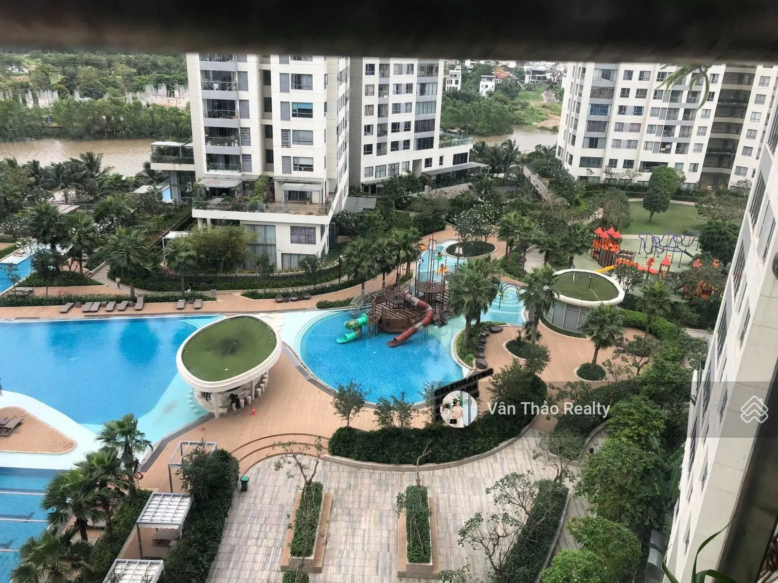 (Giá tốt nhất - tin thật 100%) chỉ 7,3 tỷ bao hết - tầng trung thấp - view hồ bơi Đảo Kim Cương Q2