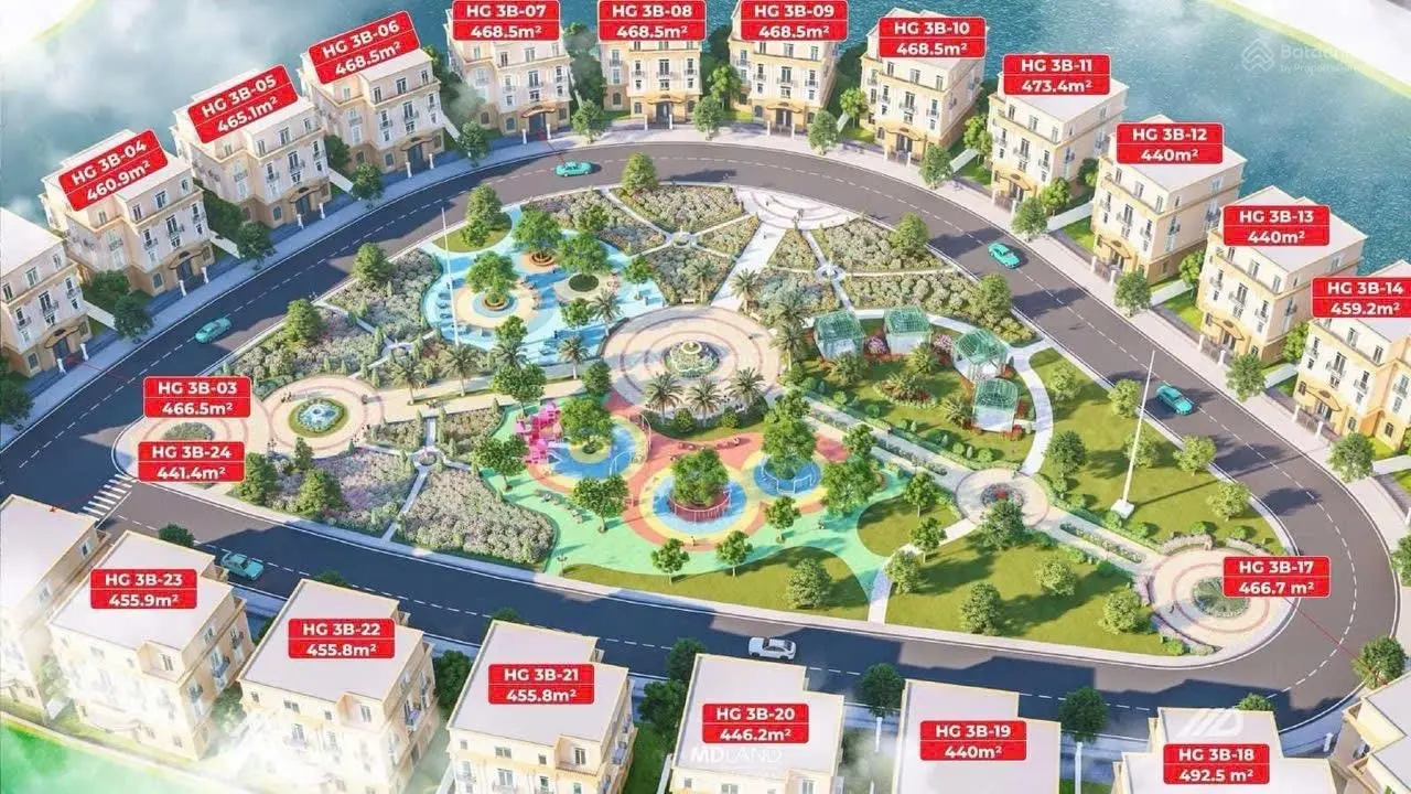 Vốn 5 tỷ mua song lập 184m2 hướng Đông Nam vị trí đẹp nhất phân khu Hoàng Gia - Vinhomes Vũ Yên
