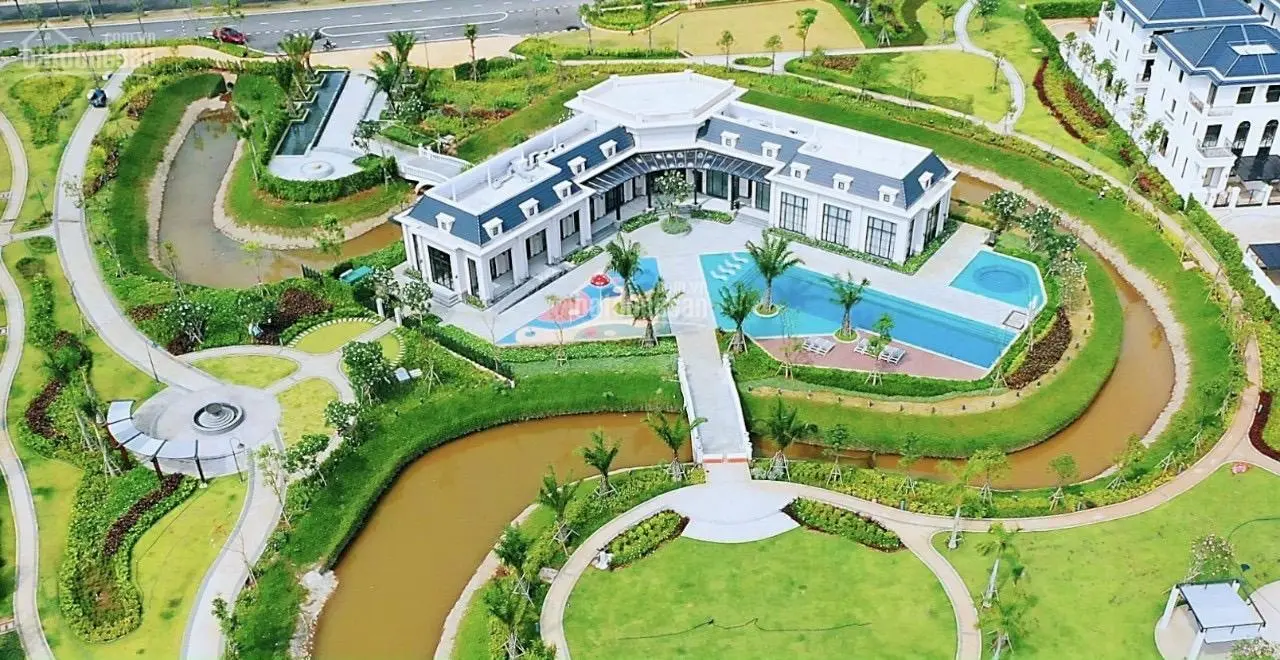 Chính chủ bán biệt thự song lập giá 9 tỷ tốt nhất SwanBay, vị trí rất đẹp gần cổng & clubhouse