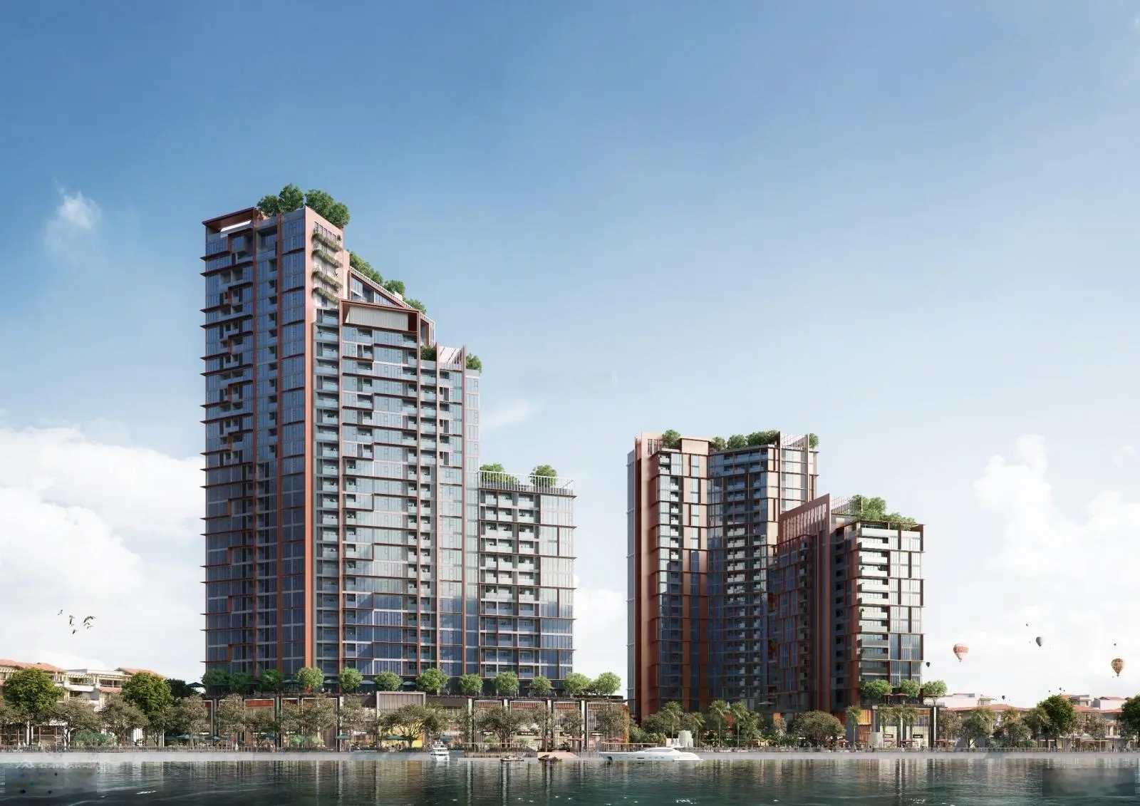 Căn hộ Sun Symphony cách mặt nước sông Hàn 30m cao cấp nhất Đà Nẵng giá 3.5 tỷ/2 PN