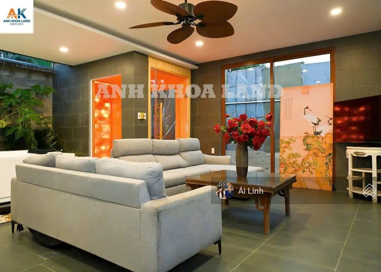 Bán biệt thự sân vườn DT 705m2 (19x37) đường nhựa 6m sát mặt tiền ĐS 2 Trường Thọ sẵn HĐT 200tr/th