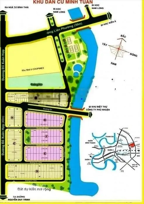 Cần bán gấp một số nền đất sổ đỏ gần mặt tiền Đỗ Xuân Hợp, dự án Hoàng Anh Minh Tuấn, Quận 9