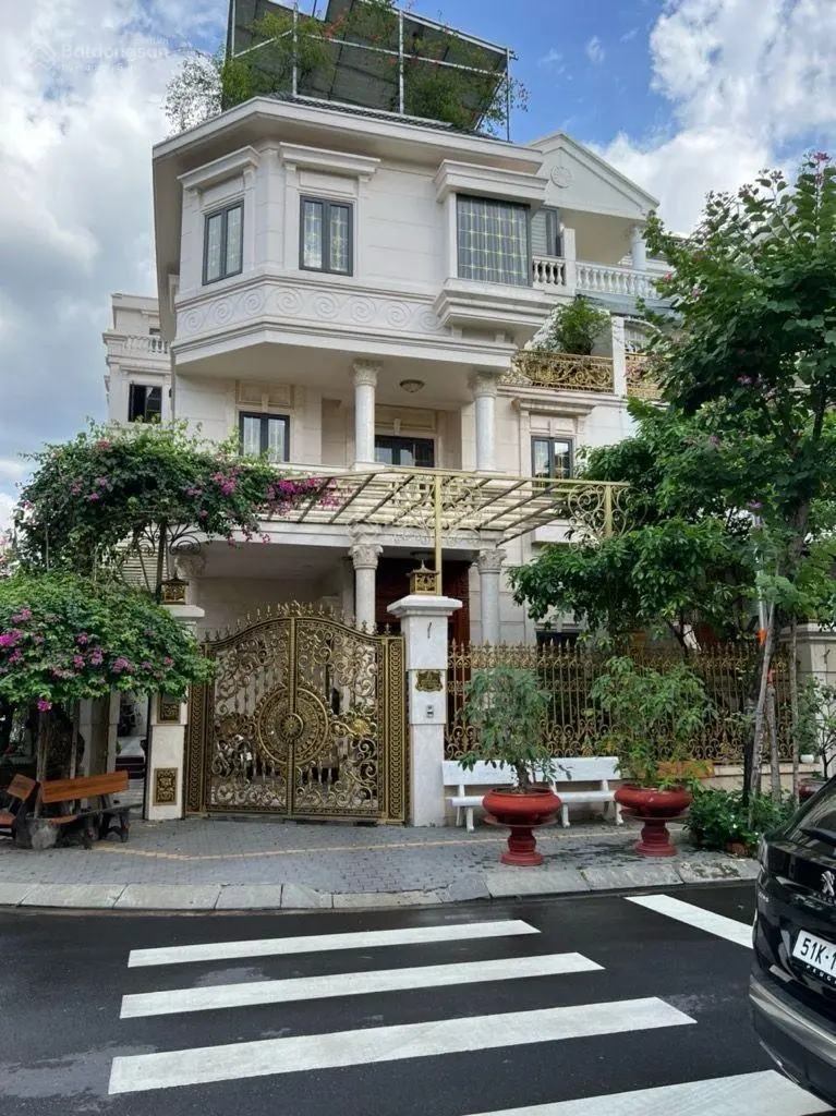 Gò vấp, biệt thự mặt tien đường, p10 - 226m2(12*60m) - 3 tầng - full nội thất - giá bán 60 tỷ, khu