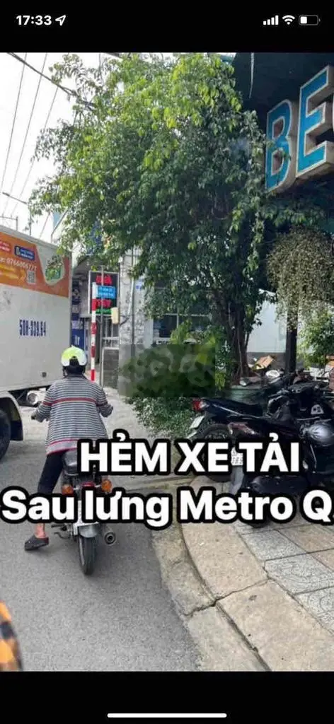 hà nhỏ tân thới hiệp.q12.DT: 4m x4m đúc suốt.