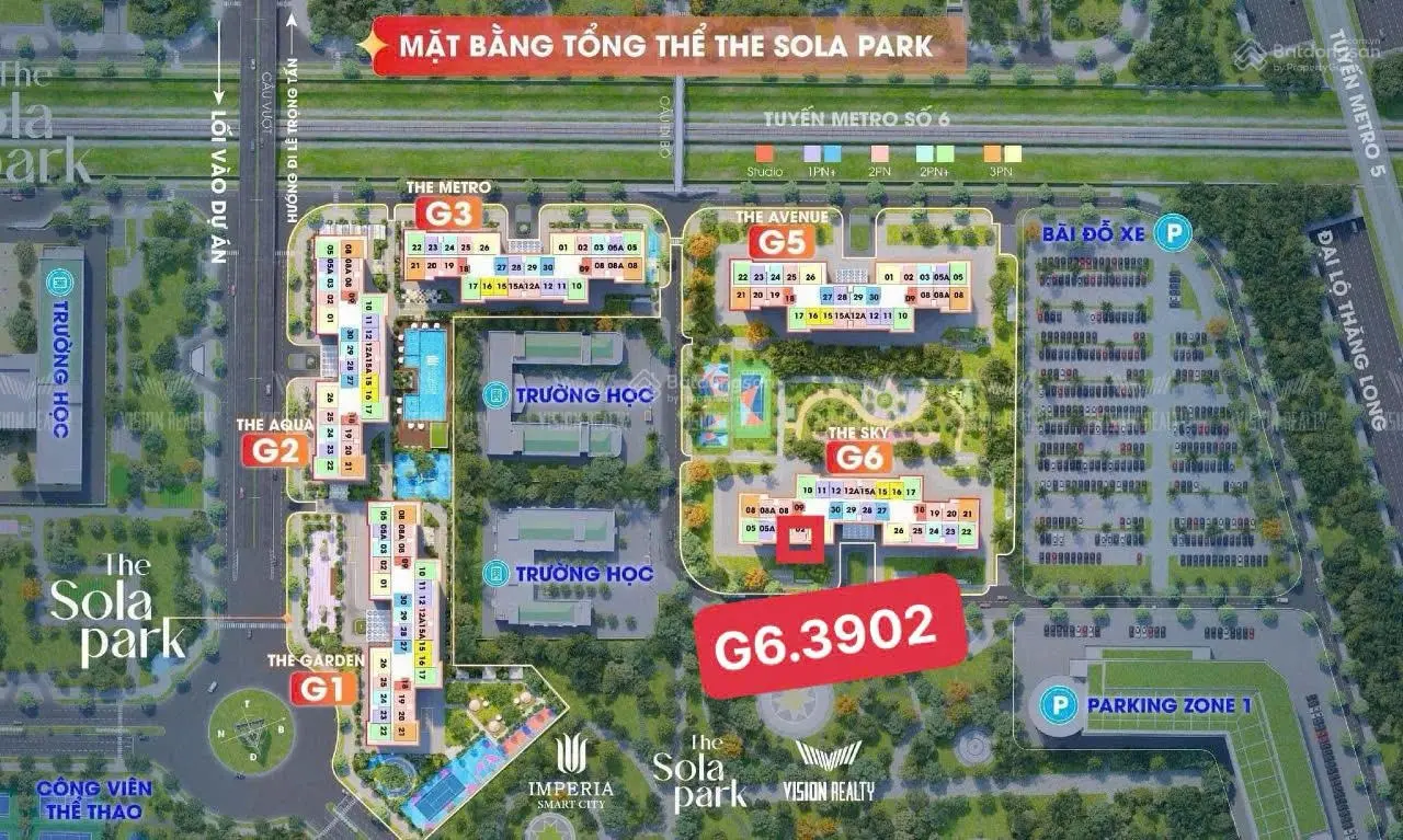 Ban căn hộ Imperia Sola Park 2PN giá 3.64 tỷ 0982 756 ***