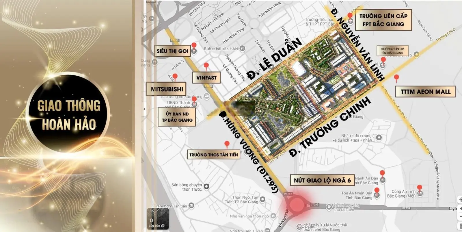 Chính chủ bán lô ALK64 - 45 dự án New Era. Cạnh AEON Mall Bắc Giang. Sẵn sổ