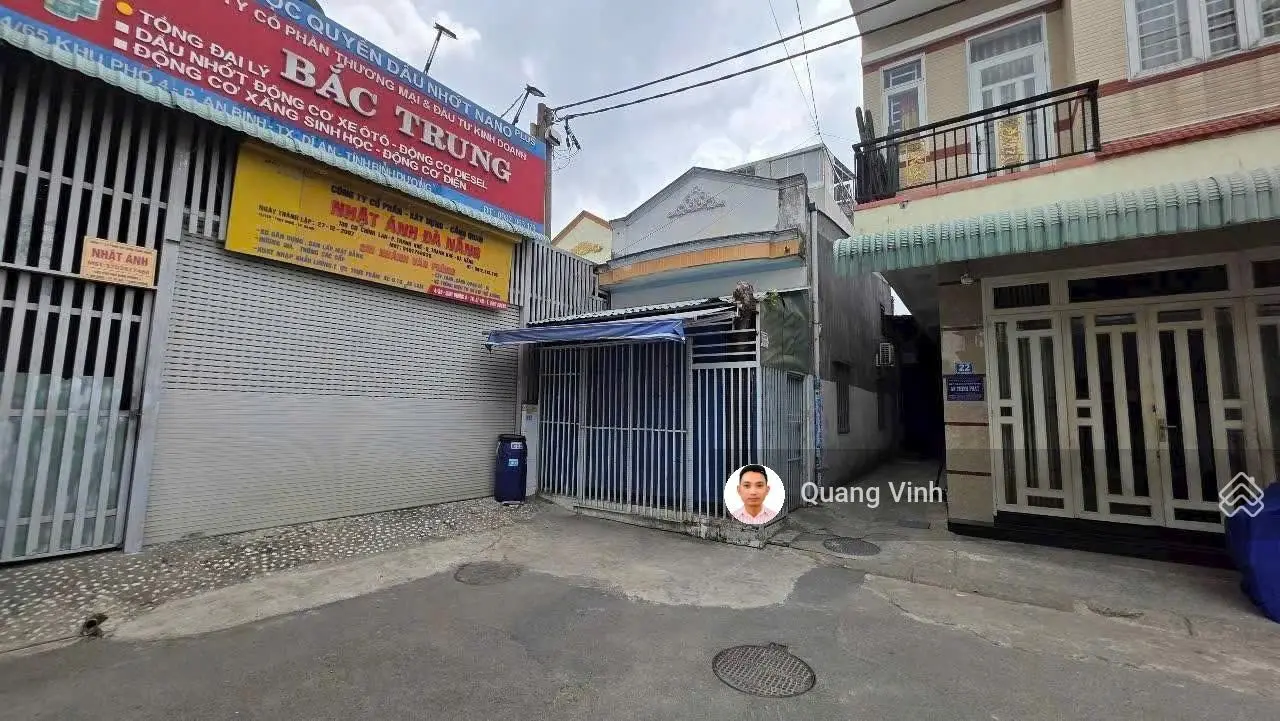 Nhà gần chợ Dĩ An 2, hẻm ô tô thông, sổ hồng riêng, có hỗ trợ vay, 2354 Dĩ An Bình Dương