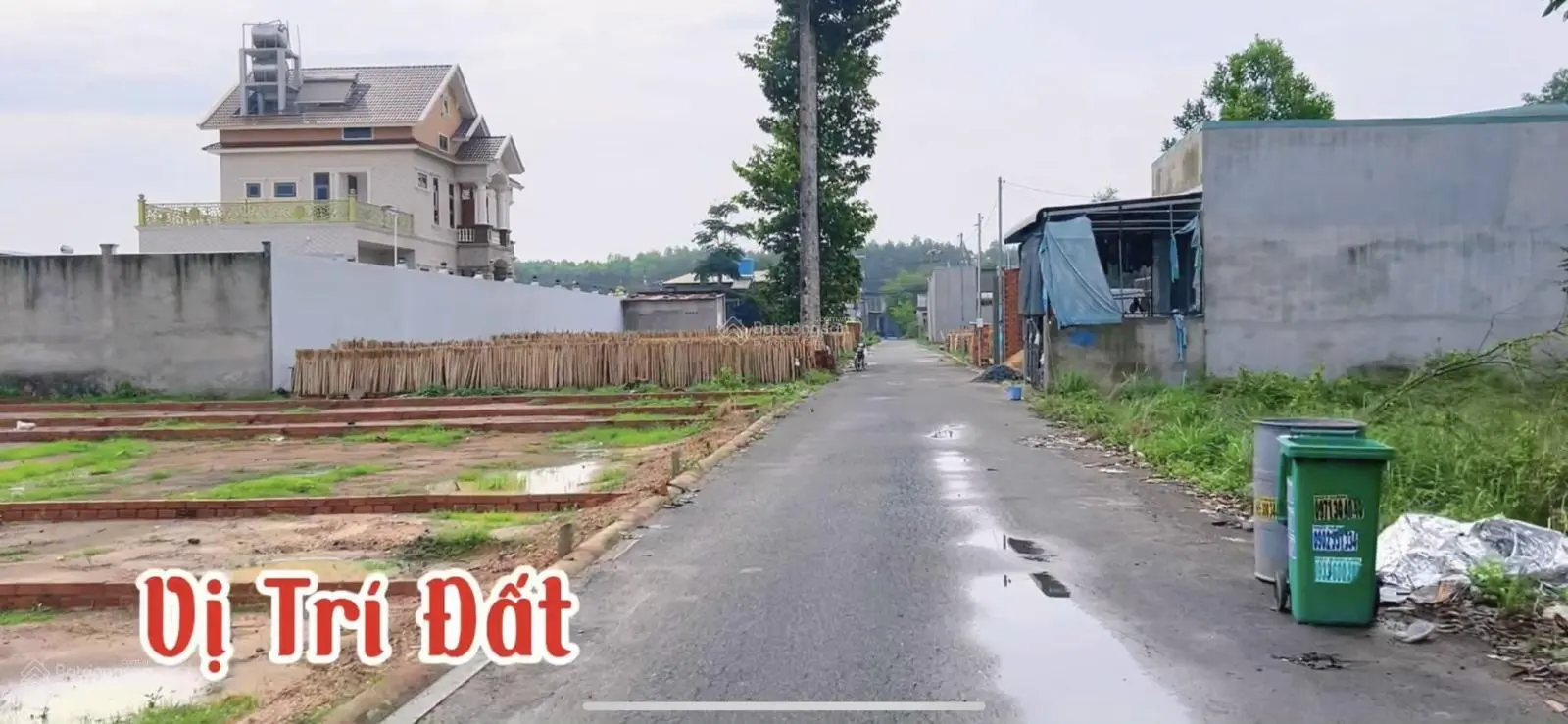 Đất sổ sẵn, full thổ cư, cách chợ khu công nghiệp Giang Điền chỉ 200m, 97m2, giá 1,1 tỷ