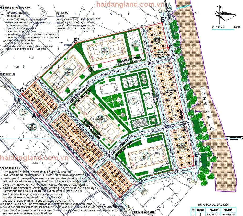 Hot hot bán nhà biệt thự 300m2 tại Kim Hoa, giá chỉ 48tr/m2 cả nhà và đất