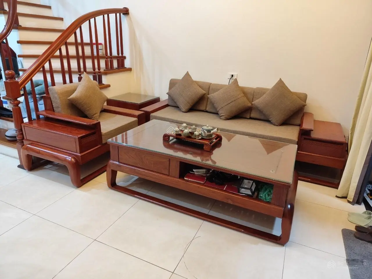 Vì không sử dụng hết diện tích và công năng, cô liên cần Nhượng lại căn nhà tự tay xây dựng