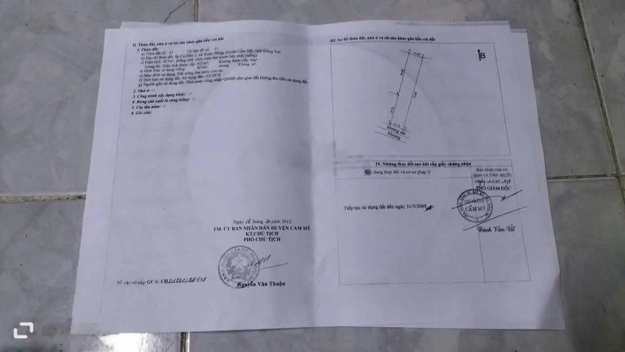 Bán trang trại đẹp tại xã Xuân Đông, Cẩm Mỹ, Đồng Nai, 690 triệu VND, 2300 m2