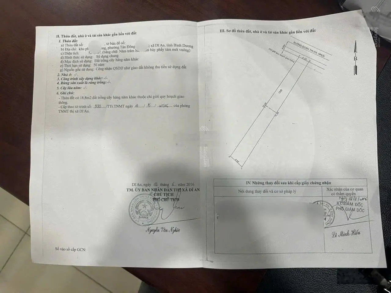 Cần bán mặt tiền kinh doanh giá rẻ nằm chợ Đoàn Thị Kia thành phố Dĩ An
