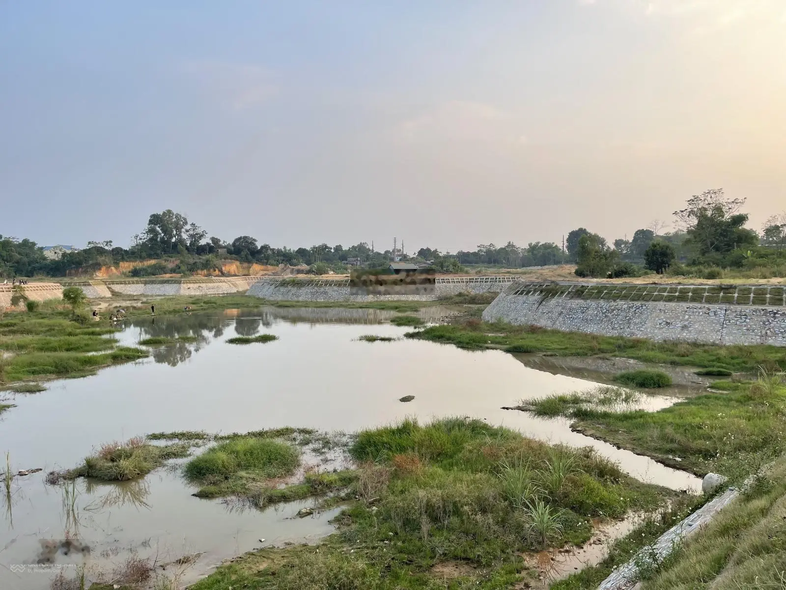 Bán lô đất biệt thự view hồ điều hoà Go Tân Lập, diện tích: 199,3m2 mặt tiền 8,26m nở hậu 11,48m