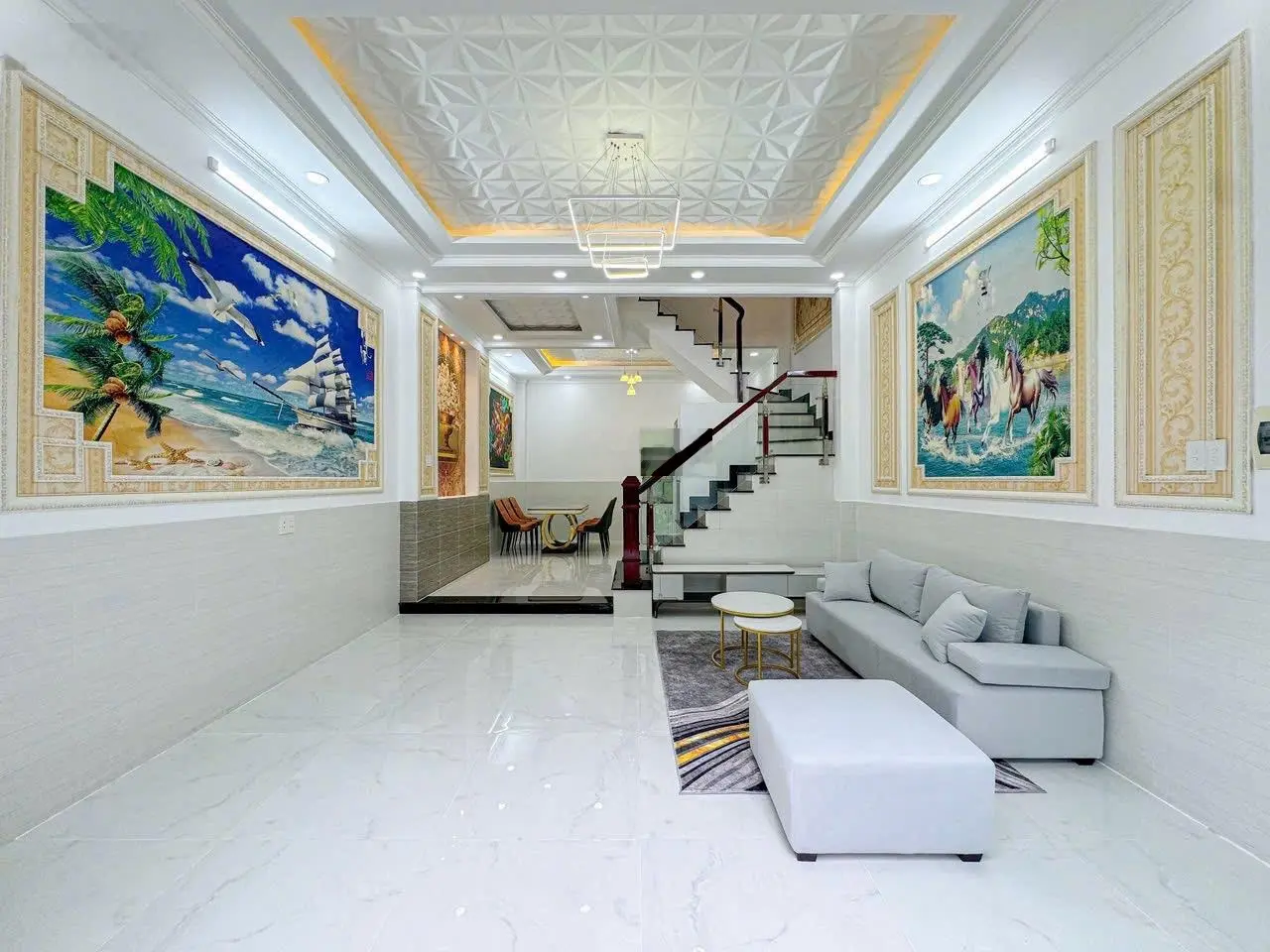 Bán nhà sổ riêng 50m2 đường xe hơi 71 đào tông nguyên tt nhà bè