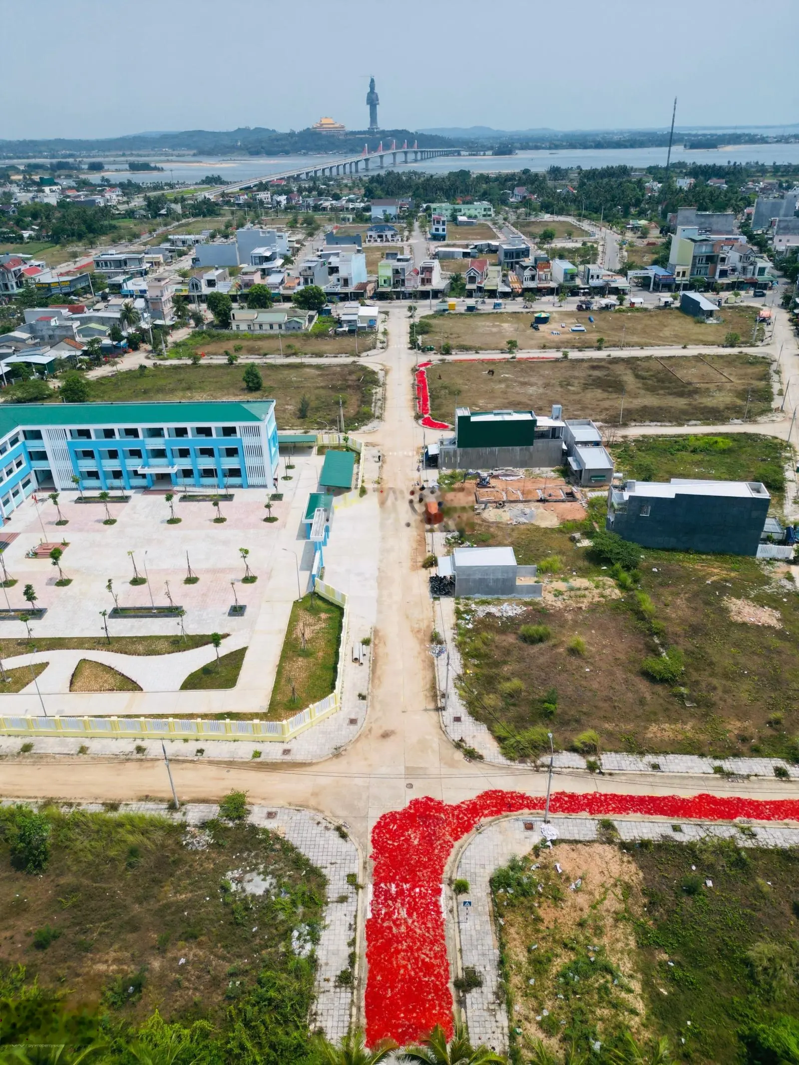 Bán đất khu dân cư Nghĩa Phú đối diện công trường trung học và tiểu học Nghĩa Phú TP Quảng Ngãi