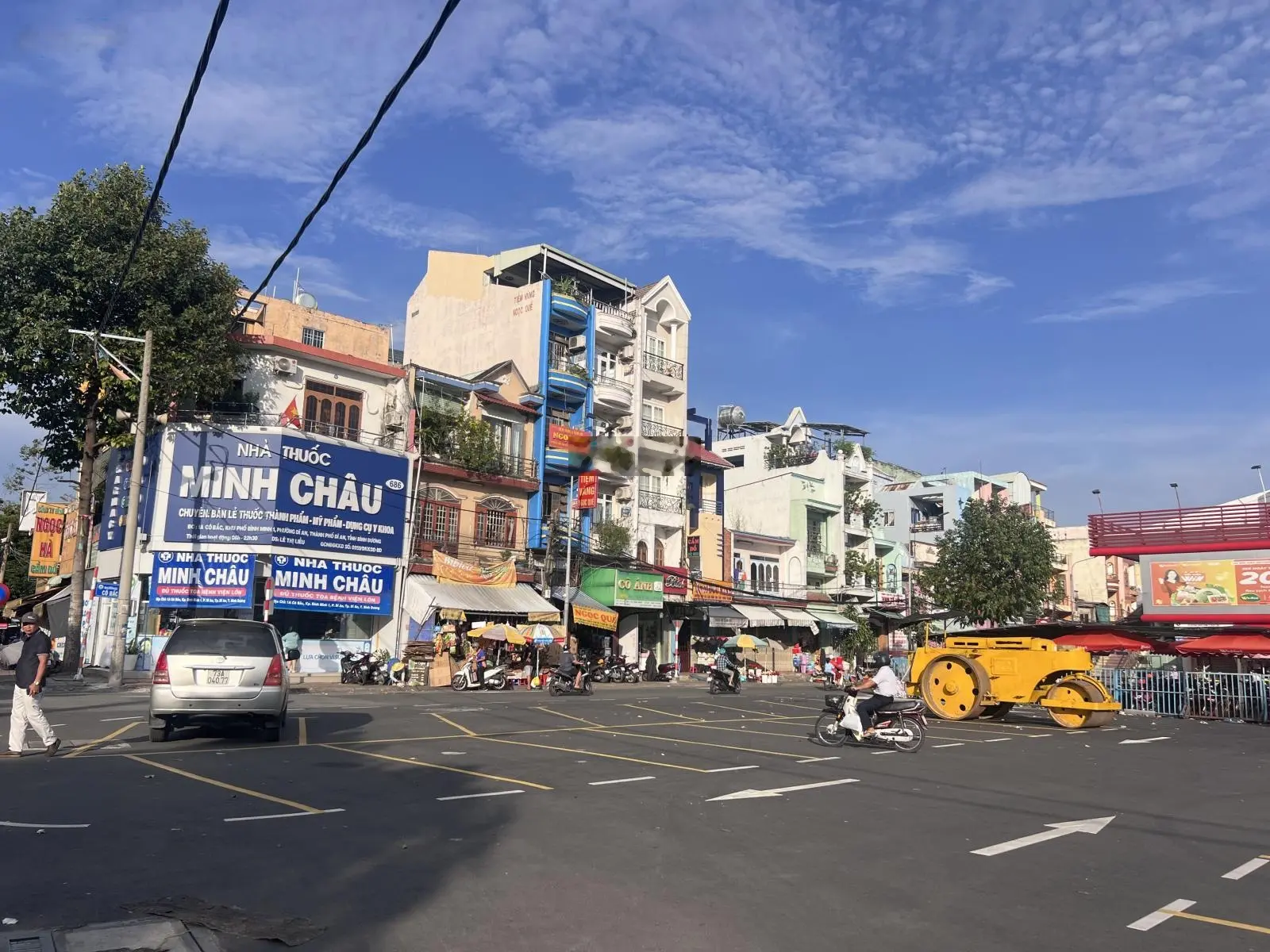 Nhà ngang 6m mt Nguyễn An Ninh tp Dĩ An DT 206m2 vị trí đẹp kinh doanh ViP