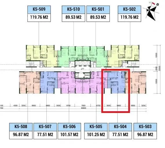 Chính chủ cần bán gấp căn 77,5m2 toà K6 giá 5 tỷ liên hệ: 0352051199