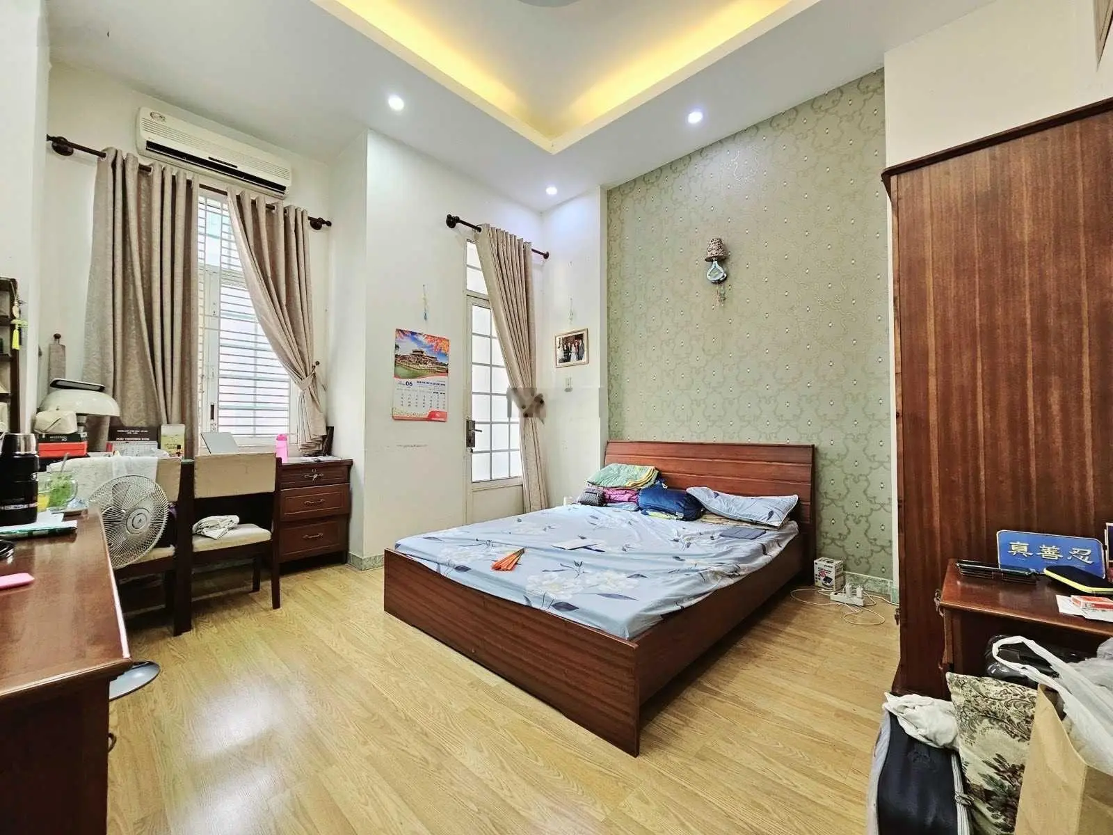 Hẻm nhựa 6m 251/ Lê Quang Định 4x16m vuông vức trệt 2 lầu sân thượng đã hoàn công
