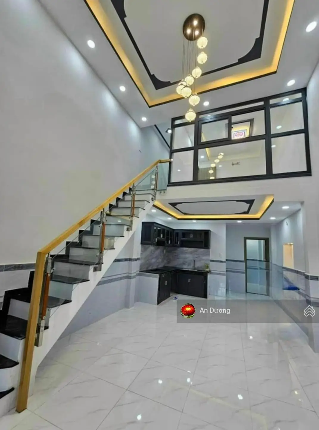 Bán nhà Hóc Môn gần chợ Bà Điểm, 1 trệt 1 lầu giá 900 triệu đang cho thuê