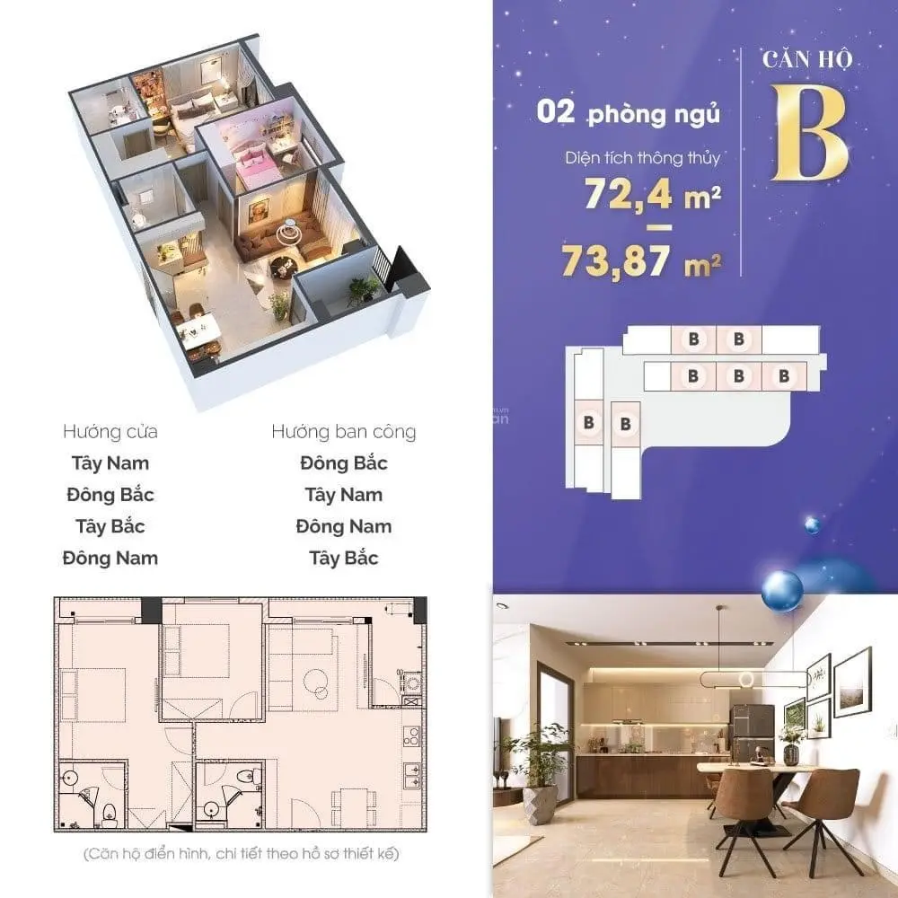 Chính chủ cần bán nhanh căn hộ CT9 VĐT 2PN, giá rẻ nhất thị trường