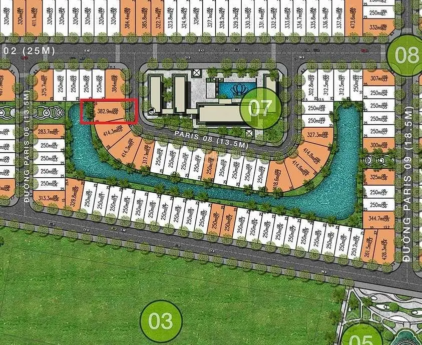 Bán biệt thự đơn lập, song lập khu Paris - Casa Del Rio Hòa Bình, giá 28tr, 250m-382m