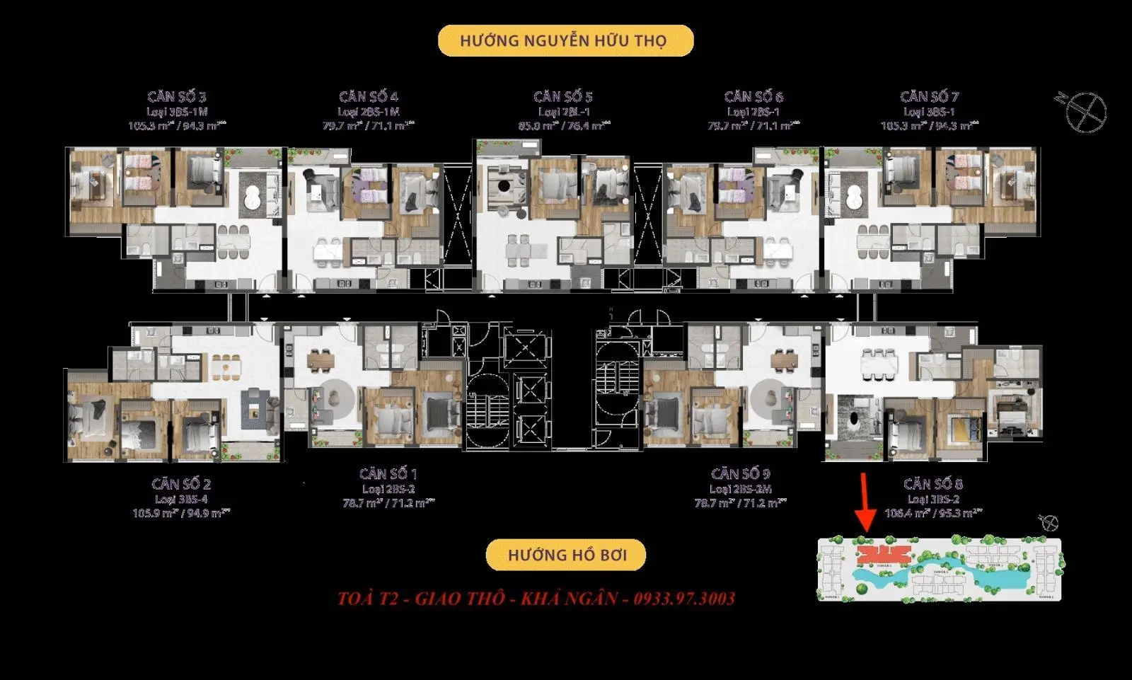 Khả Ngân - chuyên bán căn hộ Celesta Rise 0933 973 ***