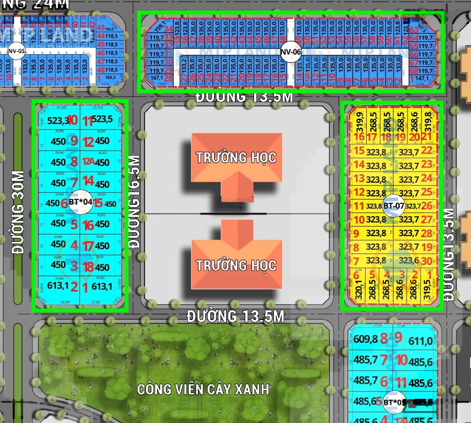 Mở bán quỹ căn cực hiếm đường 24m dự án hud mê linh central