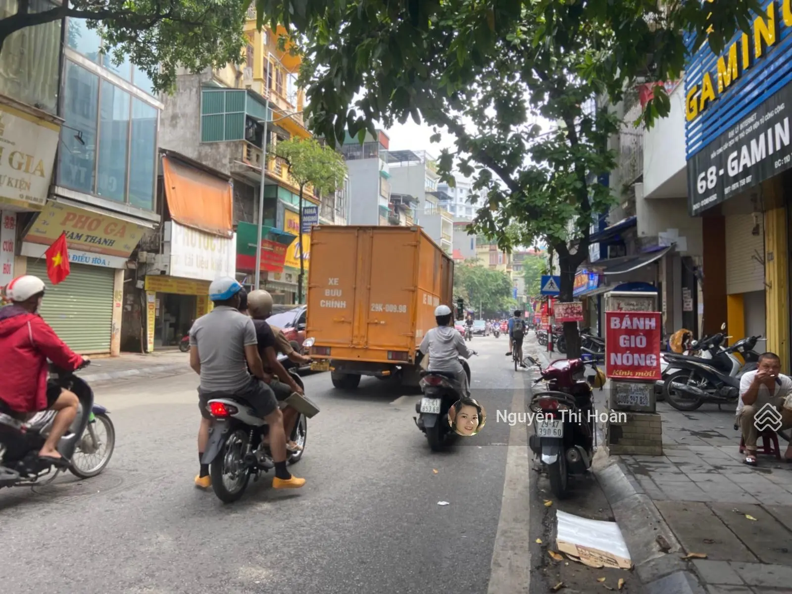 Bán nhà mặt ngõ Trương Định 4 tầng đẹp 25m2-4,83 tỷ-ngõ thông