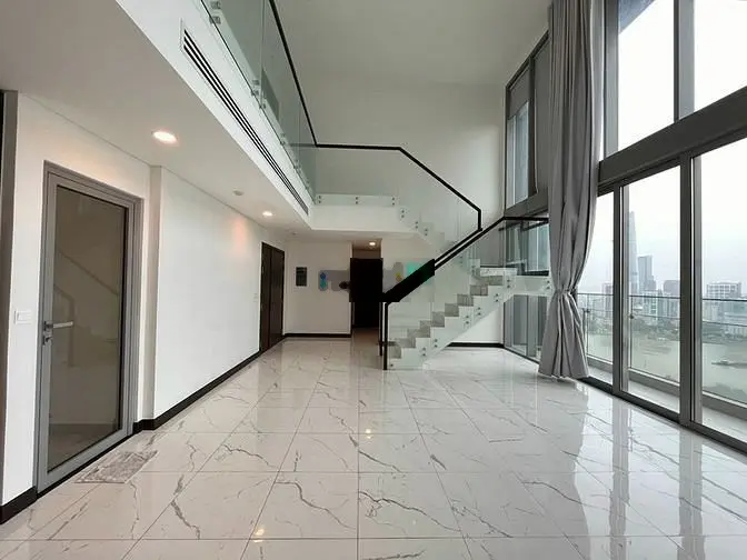 Hotdeal!! Tilia Duplex tầng cao 203m2 4PN 55 tỷ all in