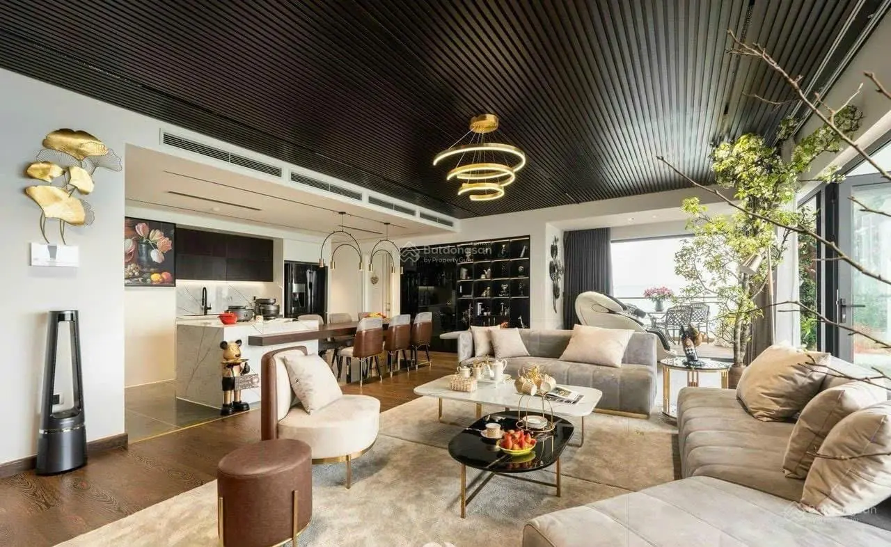 Cần bán gấp căn góc 3PN 128m2 full nội thất, ban công cực mát ở Sky Park Tôn Thất Thuyết giá 10 tỷ
